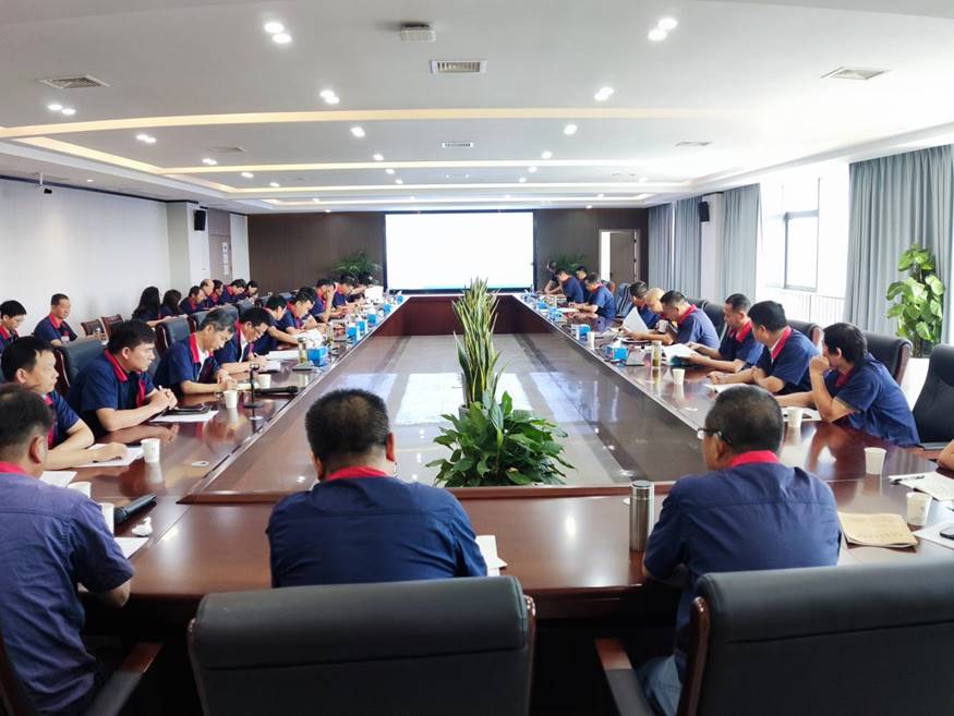 公司召開8月份安全、環(huán)保、職業(yè)衛(wèi)生工作例會